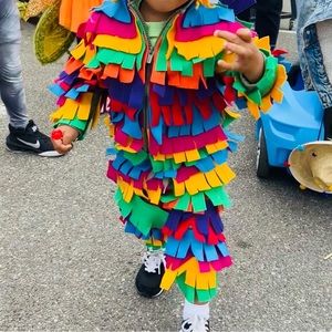 Toddler piñata Halloween costume